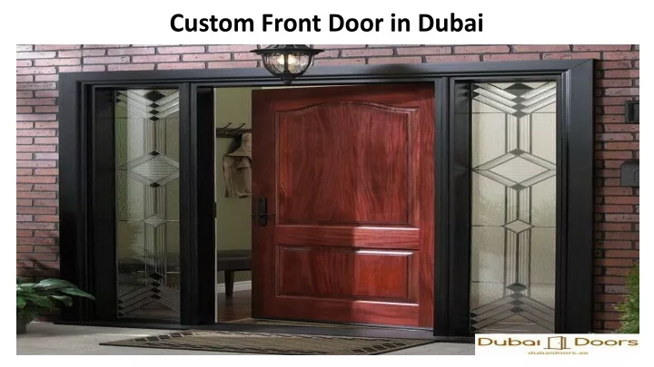 custom front door in dubai