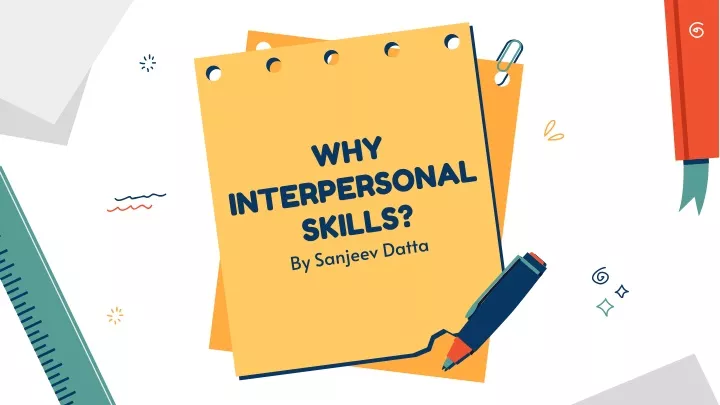 why interpersonal skills