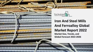 iron and steel mills and ferroalloy global market