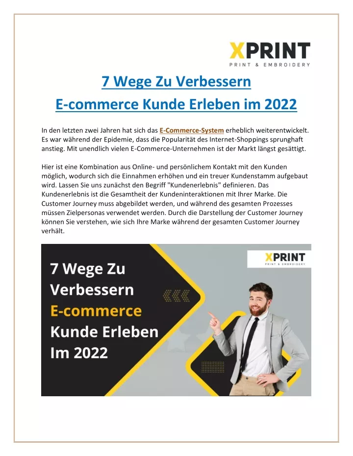 7 wege zu verbessern e commerce kunde erleben