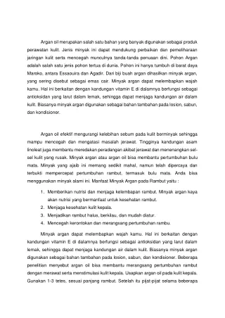 Minyak Argan Oil Asli Bekasi WA/CALL 0811 197 173