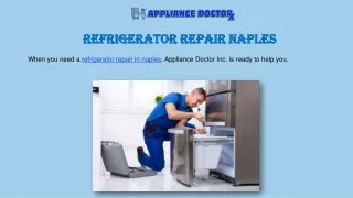 refrigerator repair naples