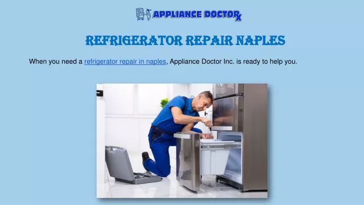 refrigerator repair naples