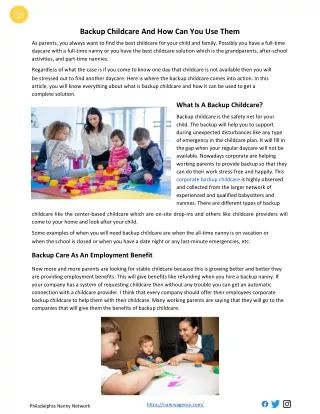 Backup Childcare And How Can You Use Them.pdf
