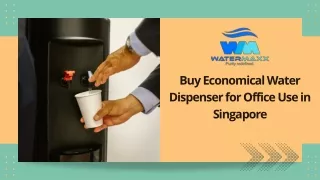 Buy Economical Water Dispenser for Office Use in Singapore