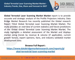 global terrestial laser scanning market market