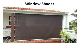window shades