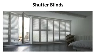 Shutter Blinds