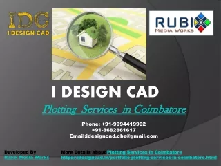 plotting services in coimbatore
