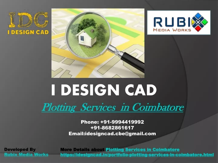 i design cad plotting services plotting services