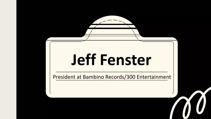 jeff fenster