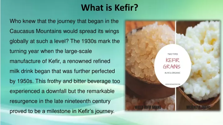 what is kefir