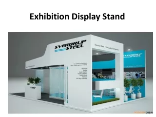 exhibition display stand