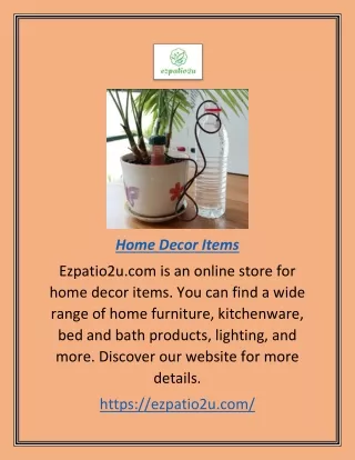 Home Decor Items | Ezpatio2u.com