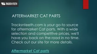 aftermarket cat parts