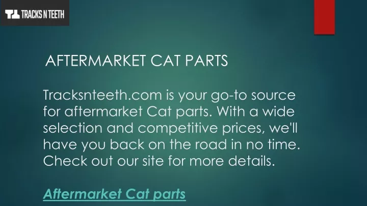 aftermarket cat parts