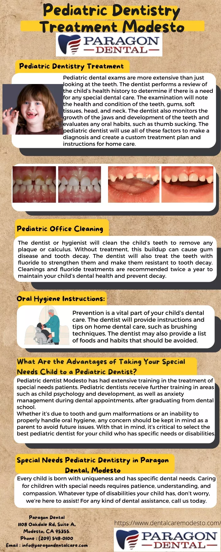 pediatric dentistry treatment modesto