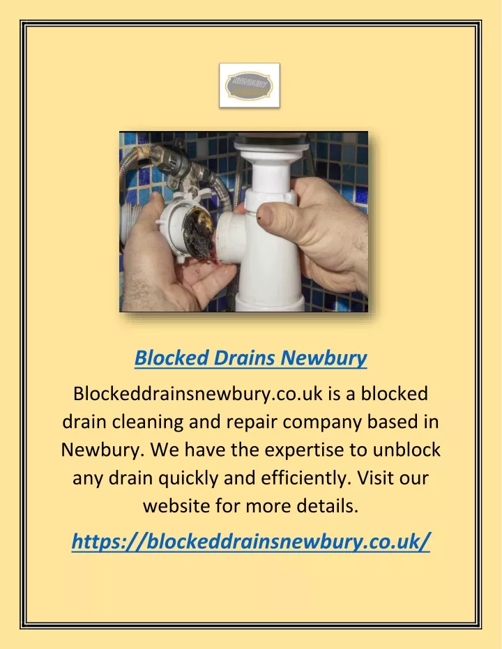 blocked drains newbury
