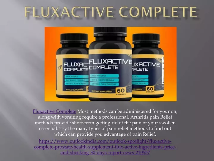 fluxactive complete most methods