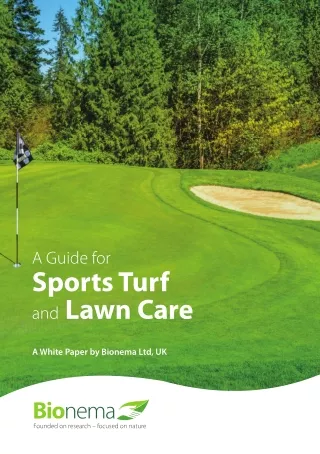 A Guide for Sports Turf and Lawn Care