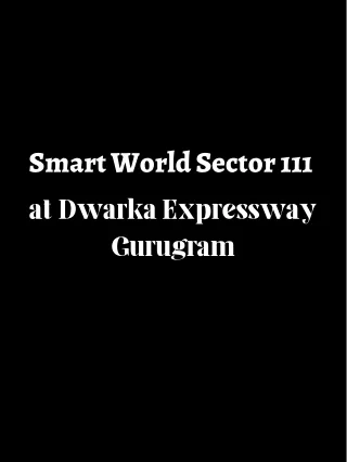 smart world sector 111