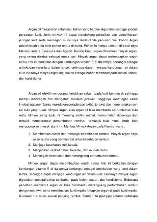Minyak Argan Untuk Rambut Uban Bekasi WA/CALL 0811 197 173