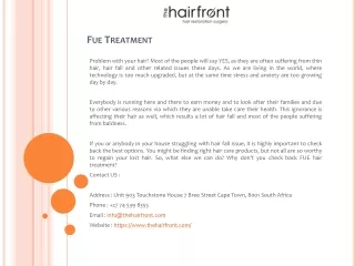 fue treatment
