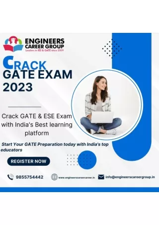 Best GATE Coaching In Chandigarh Engineers Career Group