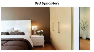 bed upholstery