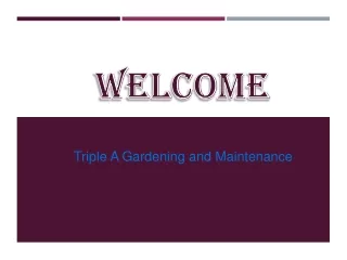 welcome