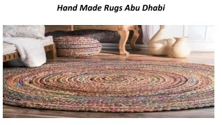 Handmade Rugs In Abu Dhabi