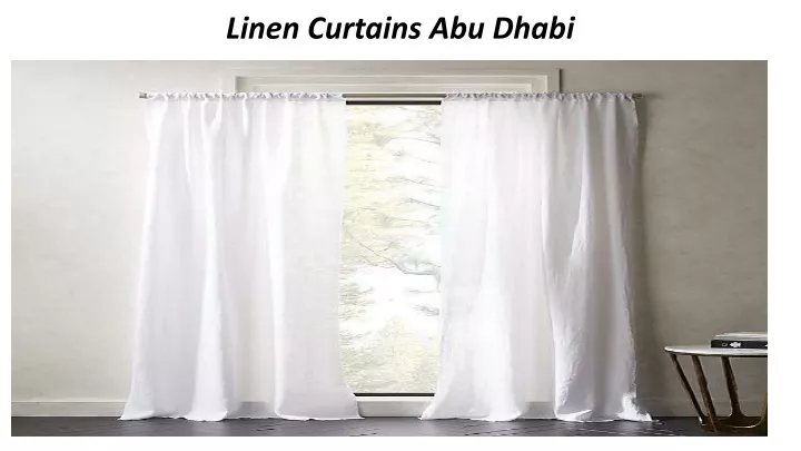 linen curtains abu dhabi