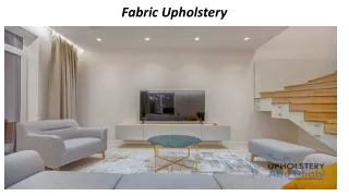 Fabric Upholstery Abu Dhabi