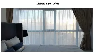 Linen Curtains Abu Dhabi