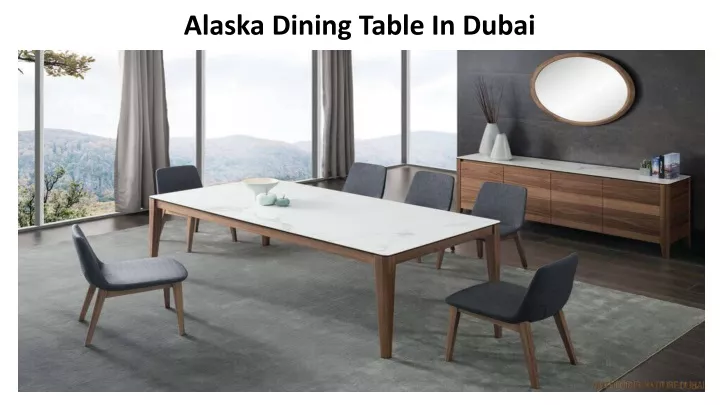 alaska dining table in dubai