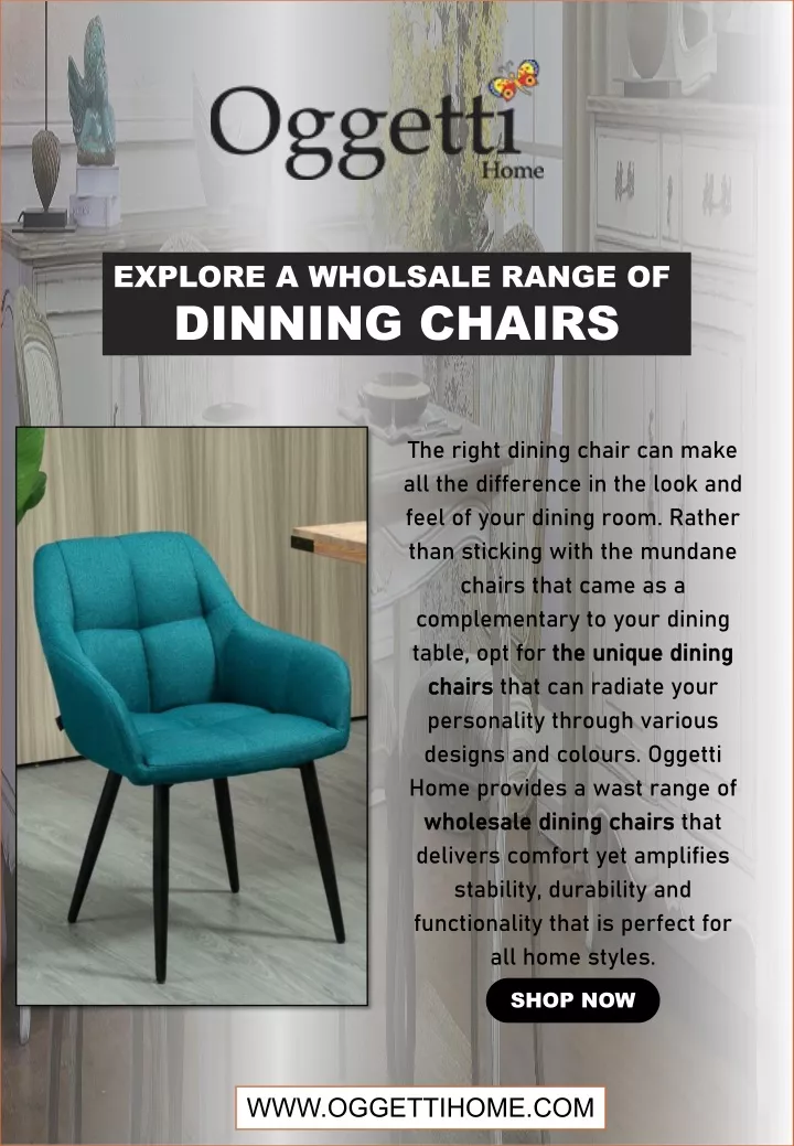 explore a wholsale range of dinning chairs