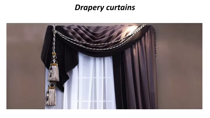 drapery curtains