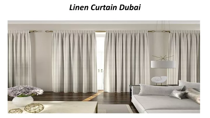 linen curtain dubai