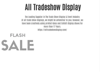 all tradeshow display