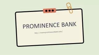 prominence bank