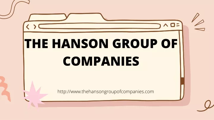 the hanson group of companies
