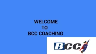 welcome to bcc coaching