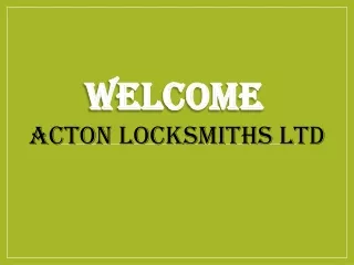 welcome