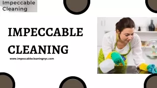 cleaning company - impeccablecleaning