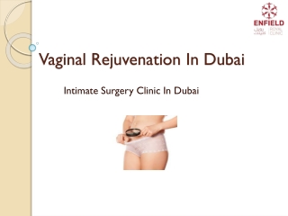 Vaginal Tightening In Dubai