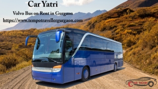 Volvo bus on Rent in Gurgaon