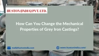 how can you change the mechanical properties
