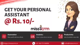 Best CRM software for get your personal assistant