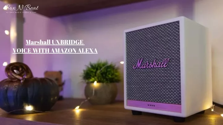 marshall uxbridge voice with amazon alexa