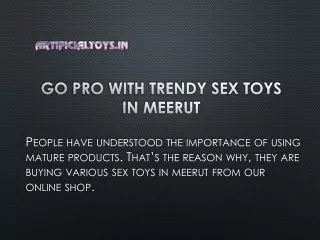 Sex Toys In Meerut | Call  919716804782